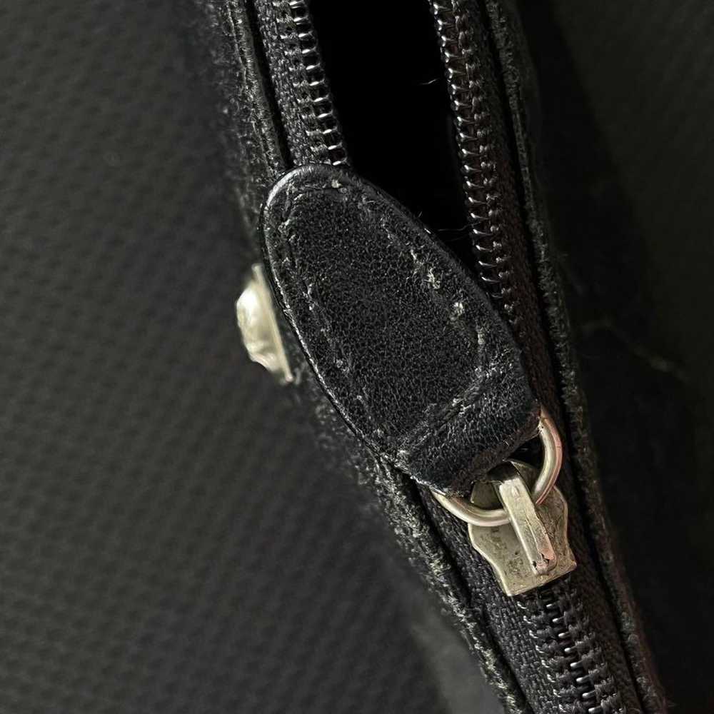 【Vintage】VERSACE Leather Pouch Black - image 7