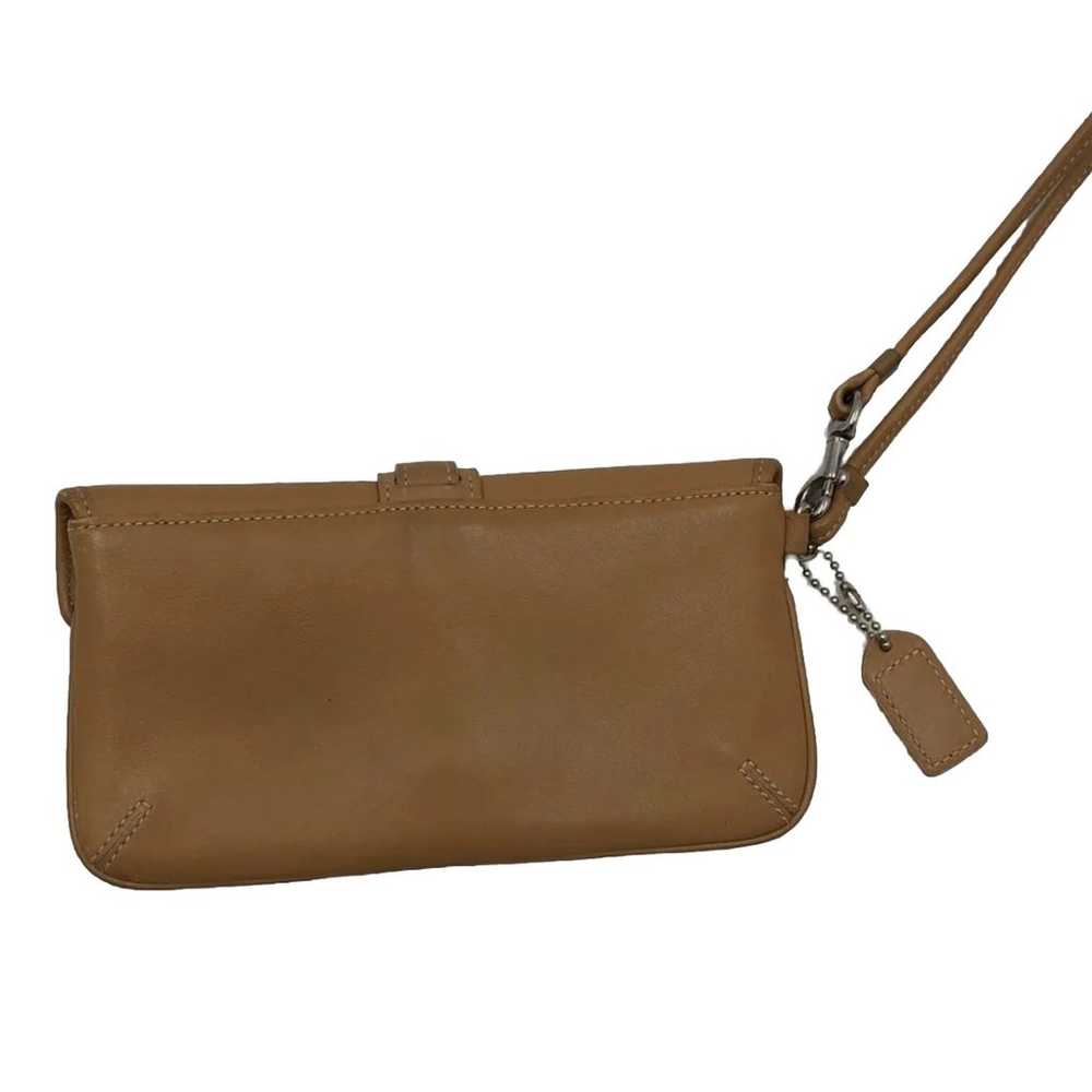 Coach Vintage Tan Leather Wallet - image 2