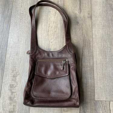 Vintage Y2K Genuine Leather Fossil Purse - image 1