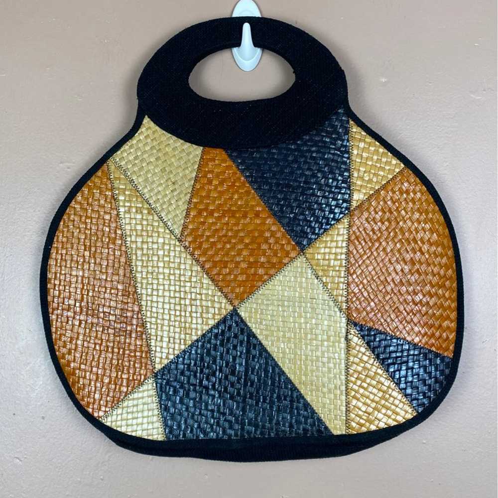 Vintage woven bag - image 1