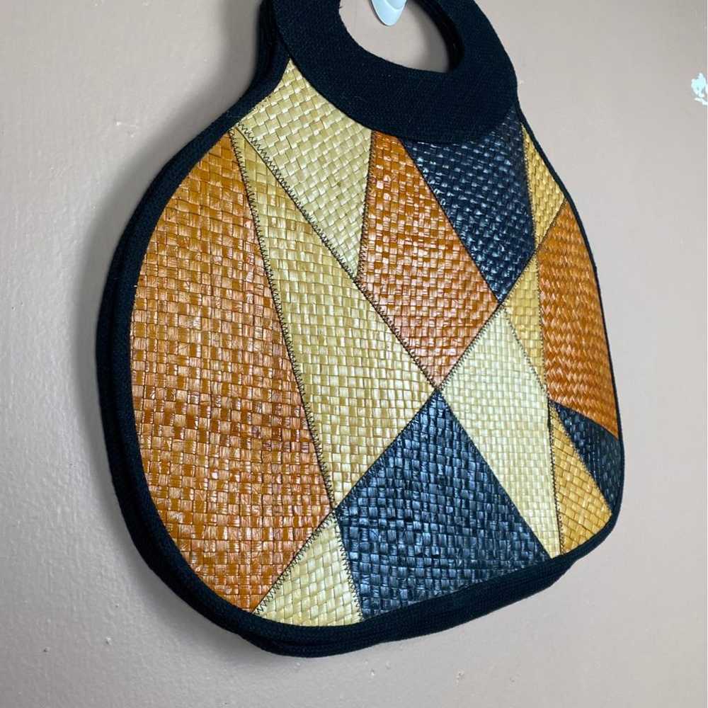 Vintage woven bag - image 3