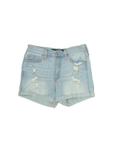 Hollister Women Blue Denim Shorts 26W - image 1