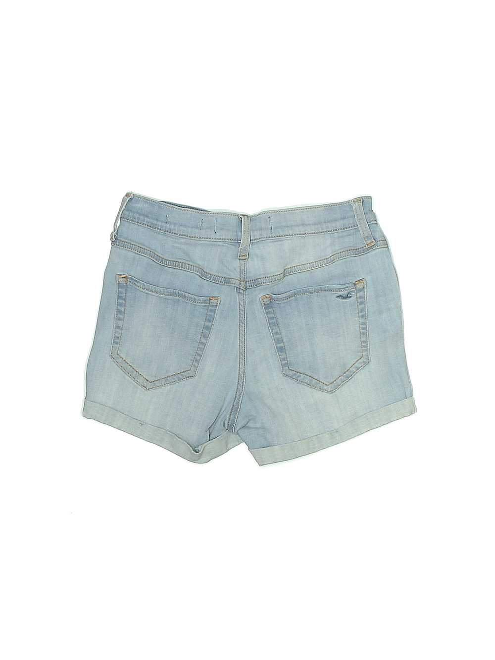 Hollister Women Blue Denim Shorts 26W - image 2