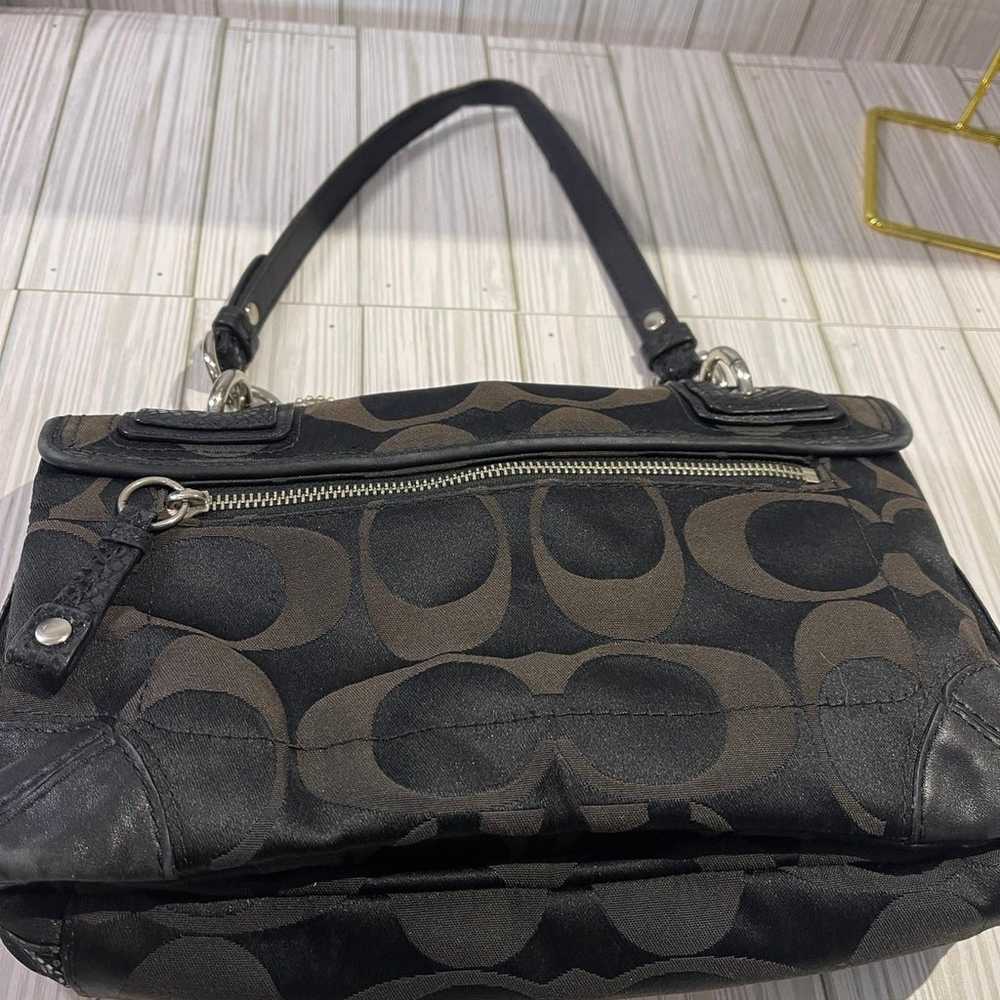 Coach Peyton Signature Shoulder Bag VINTAGE - image 2