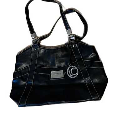 Vintage Liz Claiborne Black Classic Shoulder Bag - image 1