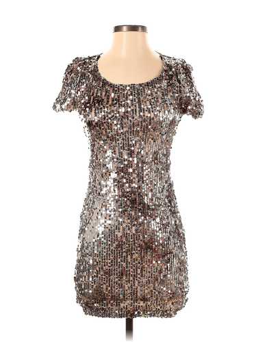 Forever 21 Women Silver Cocktail Dress S - image 1