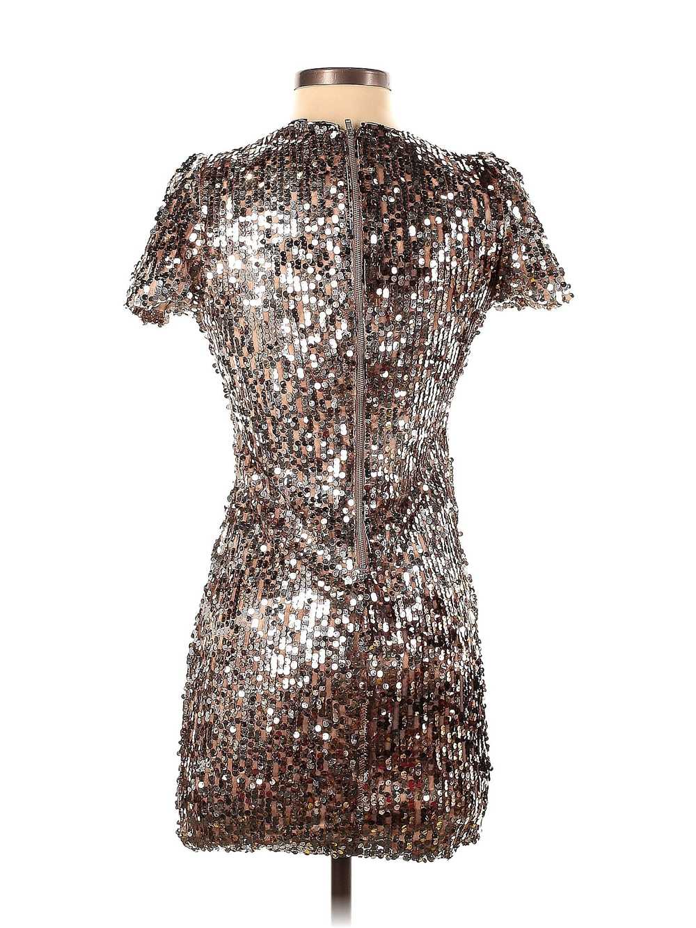 Forever 21 Women Silver Cocktail Dress S - image 2