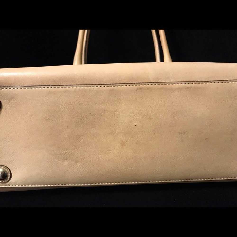 Vintage Coach Hamptons Madeline Medium Leather To… - image 8