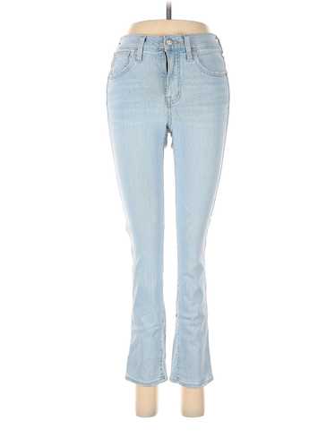 Madewell Women Blue Mid-Rise Stovepipe Jeans in T… - image 1