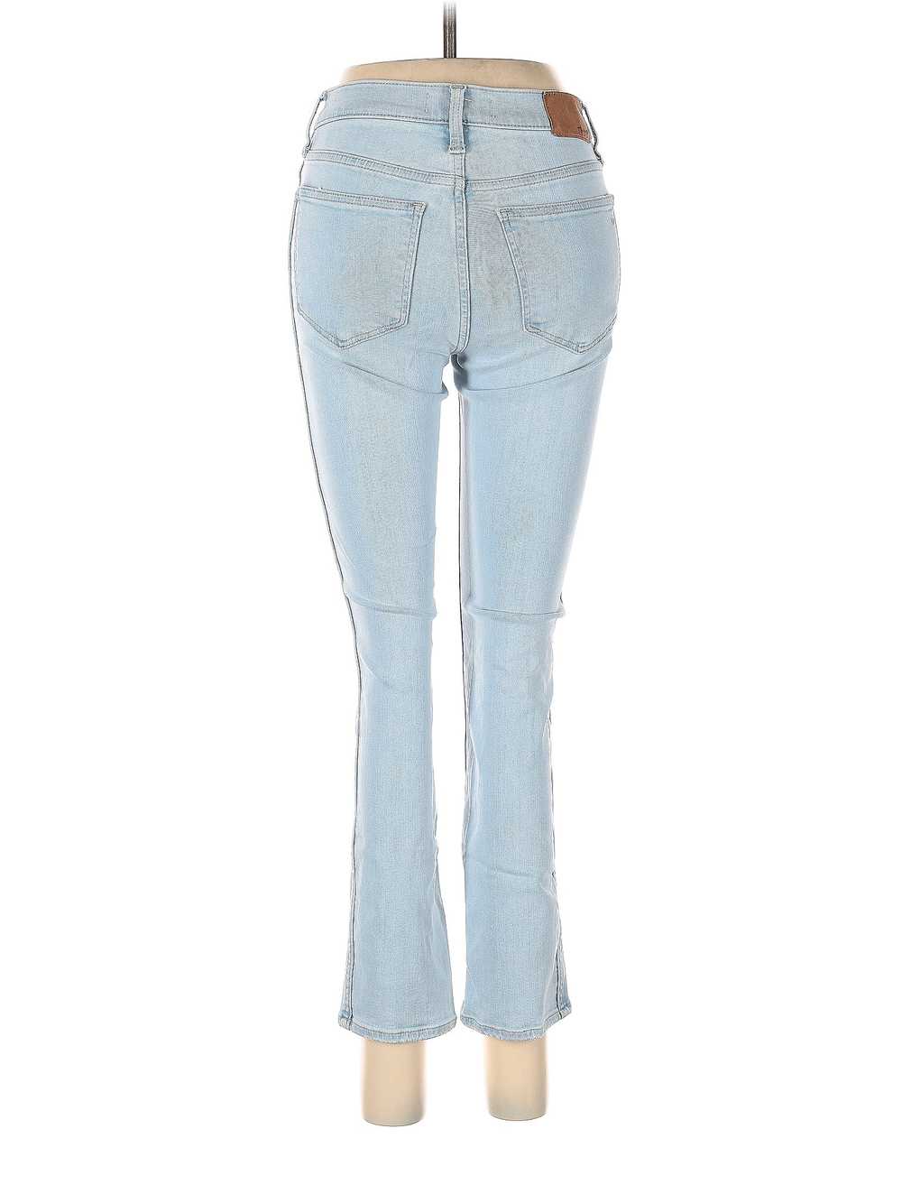 Madewell Women Blue Mid-Rise Stovepipe Jeans in T… - image 2