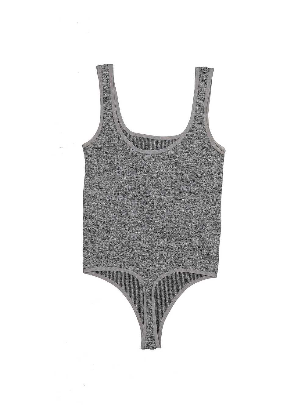 Colsie Women Gray Bodysuit S - image 2