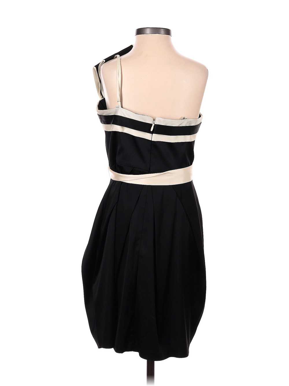 BCBGMAXAZRIA Women Black Cocktail Dress 6 - image 2