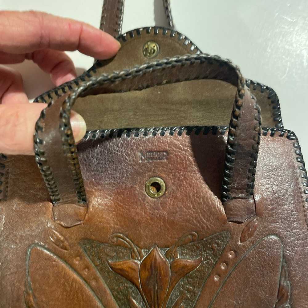 Leather purse - image 3