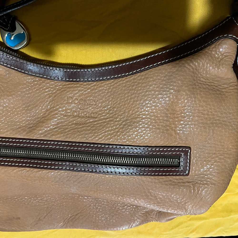 Vintage Tan/Brown Dooney and Bourke, All Weather … - image 2