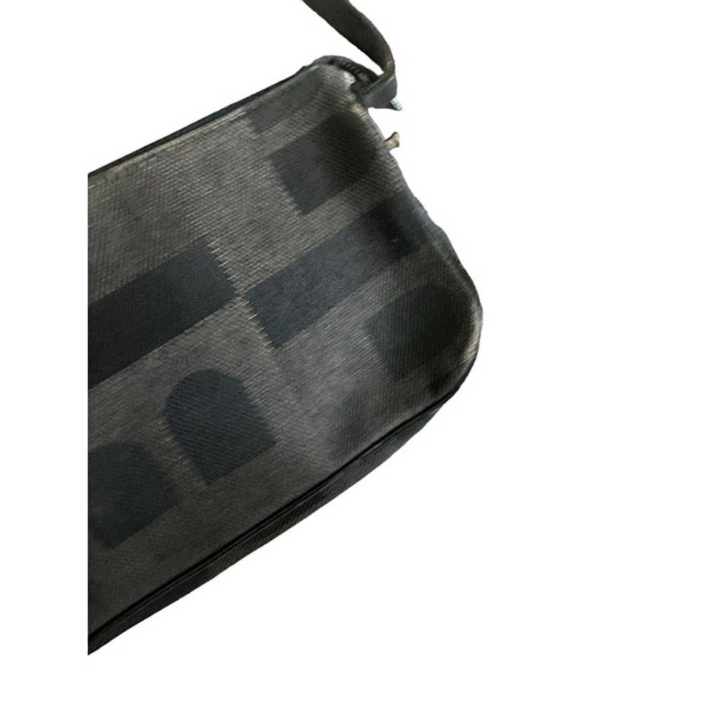 BALLY Vintage Black Fabric Logo Crossbody Bag - image 2