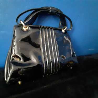 Vintage Ronay Patent Leather Handbag