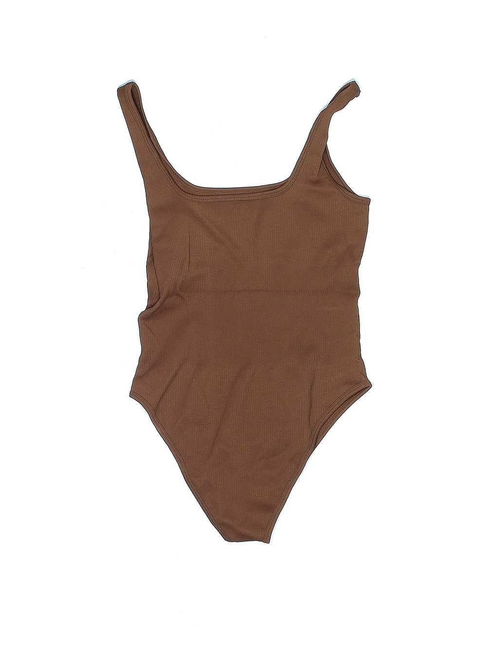 OQQ Women Brown Bodysuit M - image 2