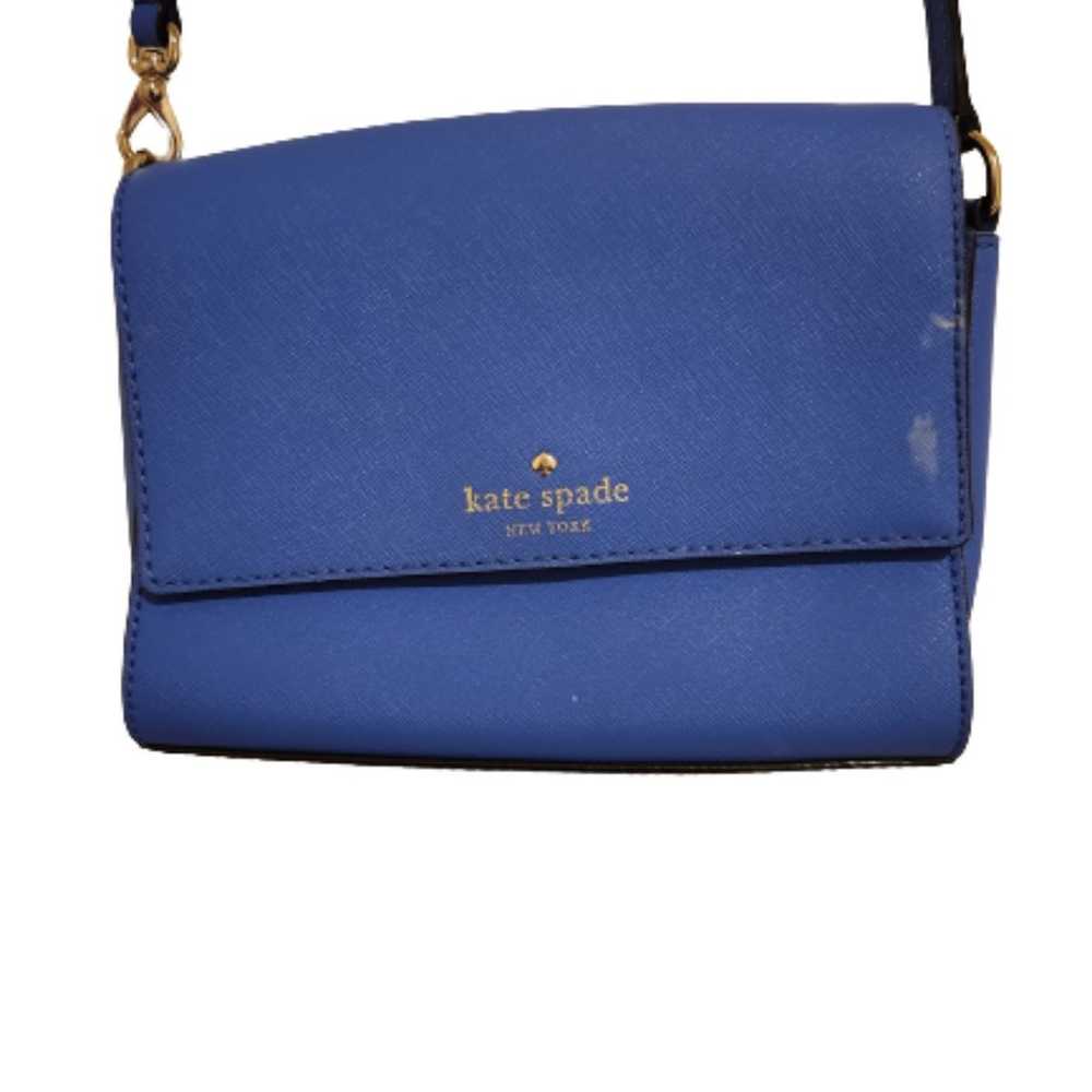 Kate Spade Vintage blue crossbody bag. - image 3