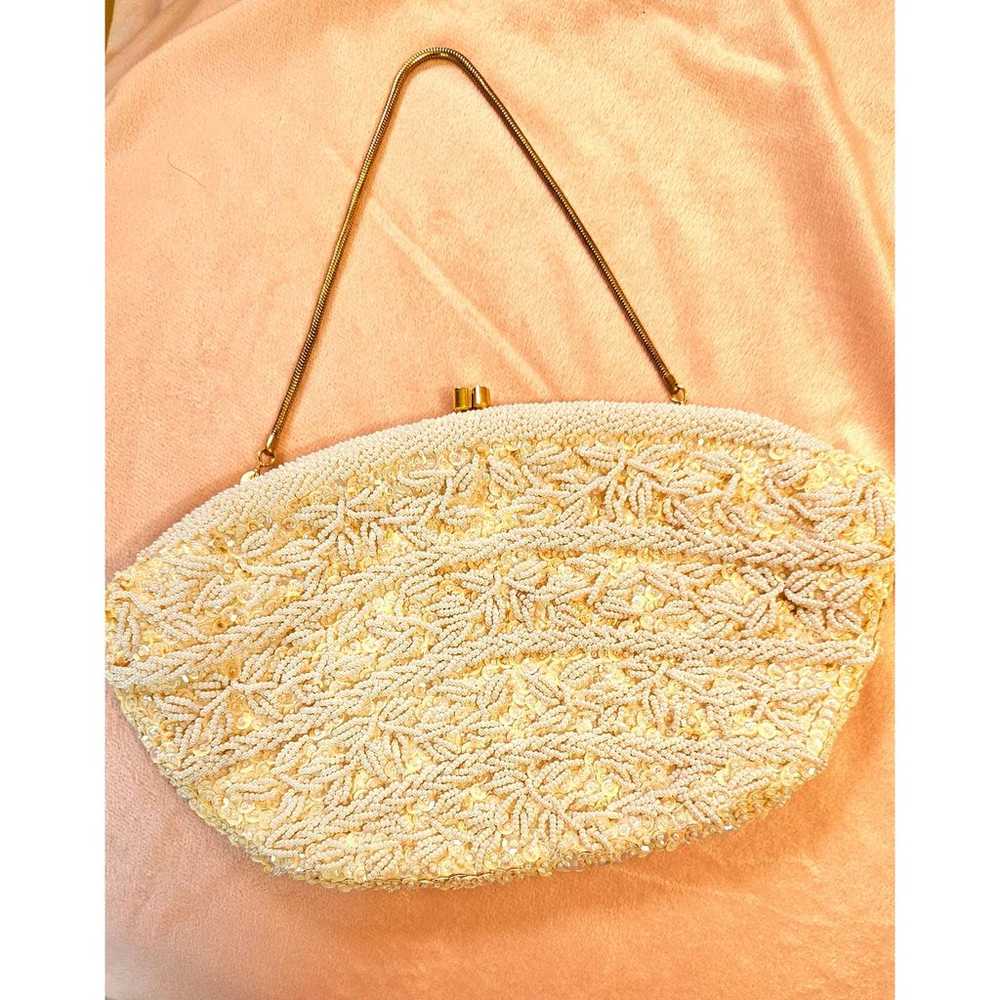 Vintage La Regale Beaded Evening Purse - image 1