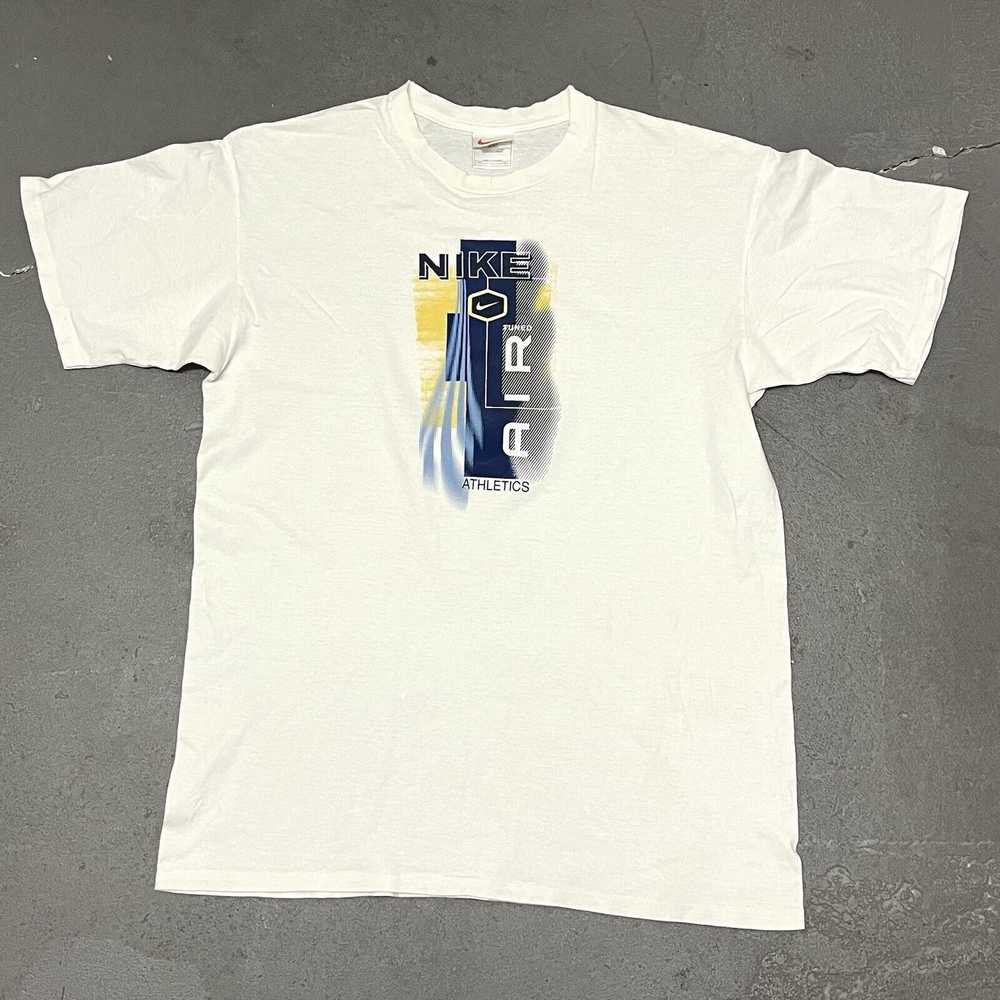 Nike VTG 1990’s Nike Tuned Air Short Sleeve Graph… - image 1