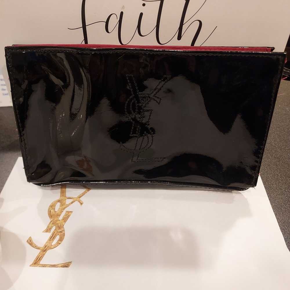 YSL Patent Leather Toiletry Clutch - image 8