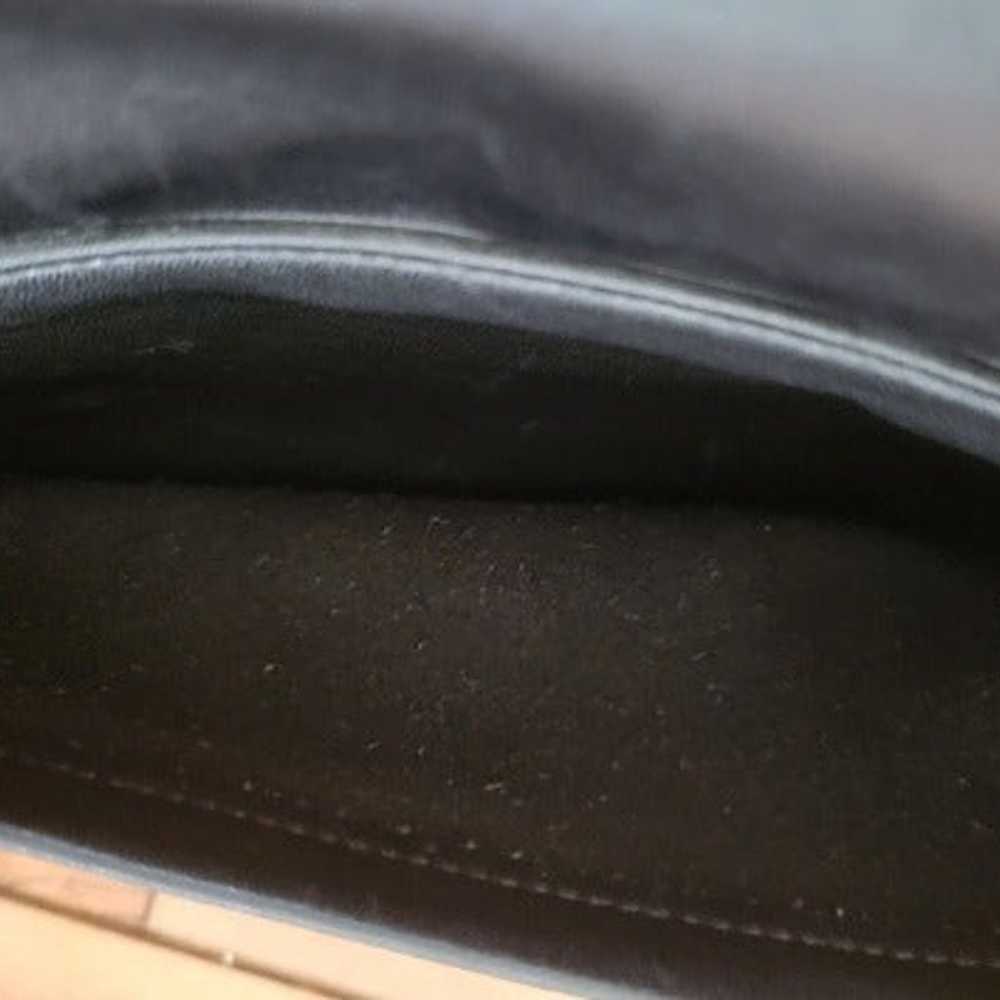 Black Leather Coach Purse - image 2