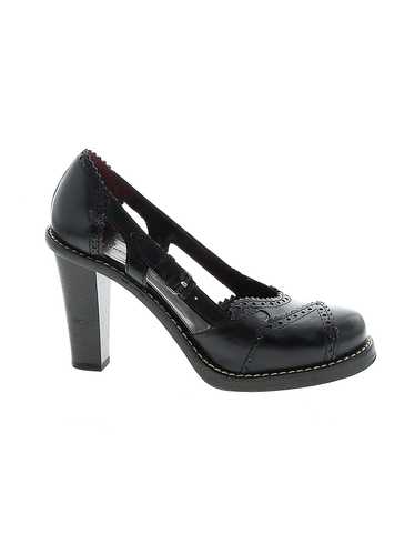 Balenciaga Women Black Leather Heels 37.5 eur