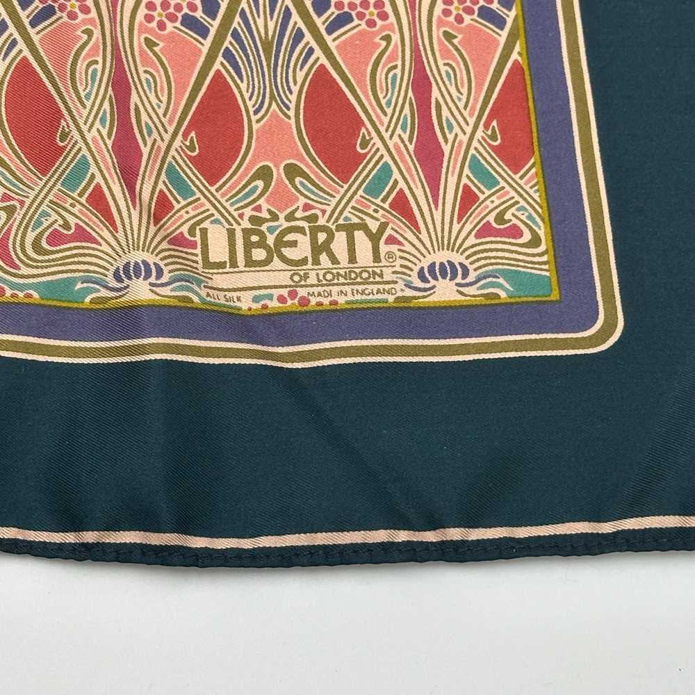 Liberty London All Silk Twill Ianthe Multicolor S… - image 4