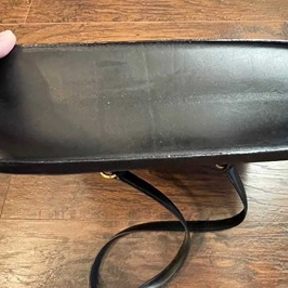 Vintage Cole Haan Black Leather Briefcase - image 6