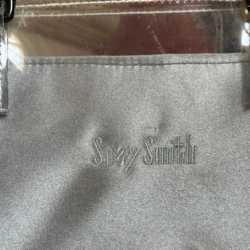 Vintage Suzy Smith clear Transparent handbag - image 3