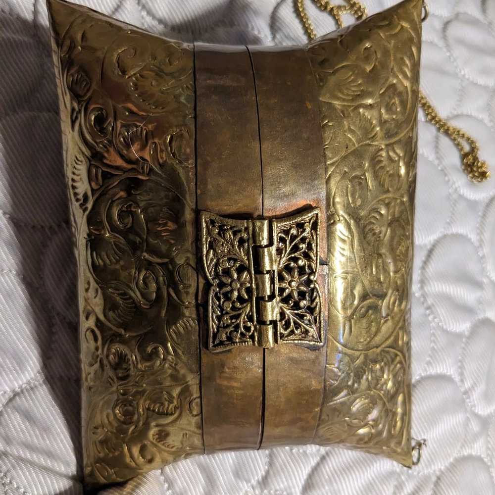 Brass Pillow Purse - image 2