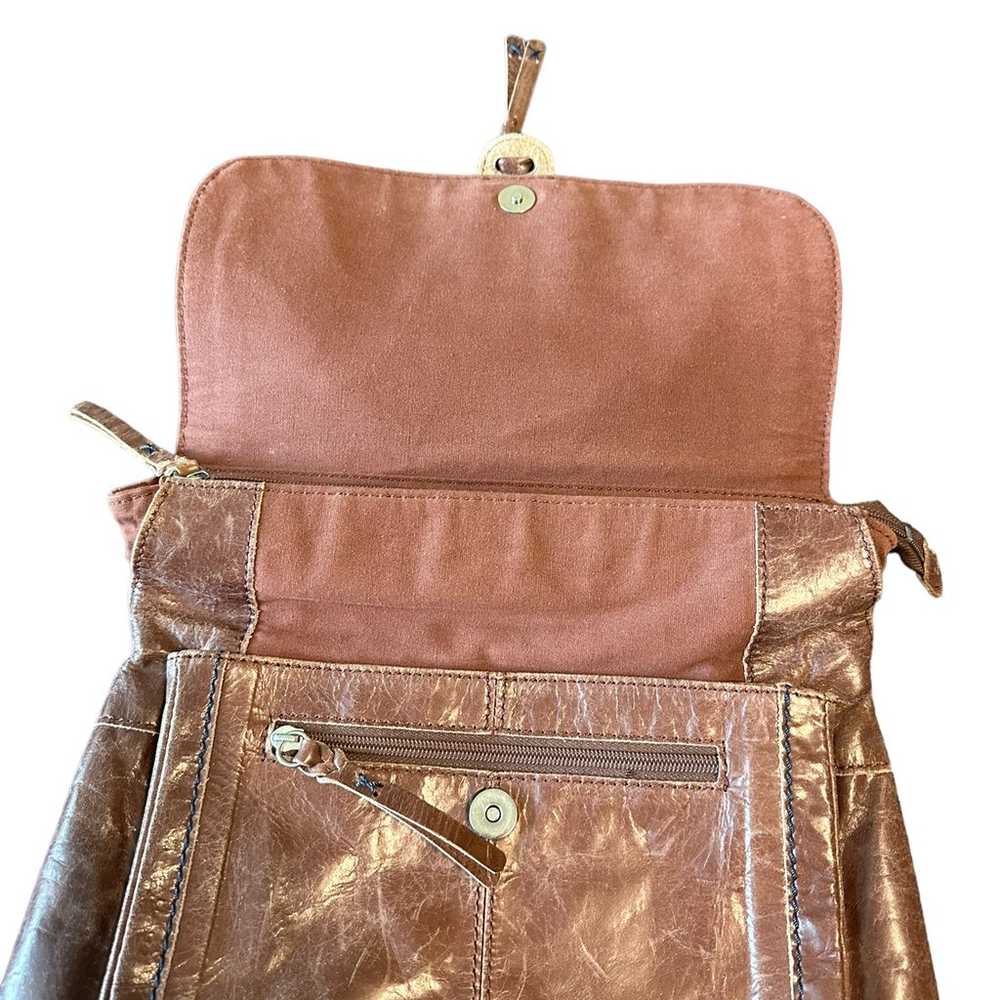 The Sak Vintage Distressed Leather Convertible Ba… - image 5