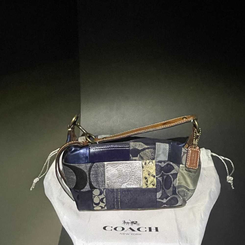 Coach Denim/Leather - image 2