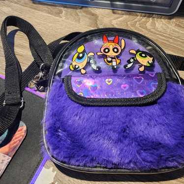 Powerpuff Girls Purple Crossbody Bag - image 1