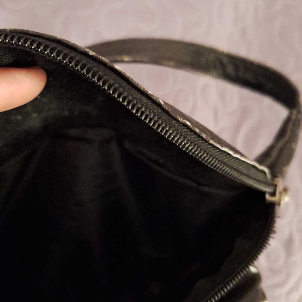 Vintage black  leather fanny pak - image 6