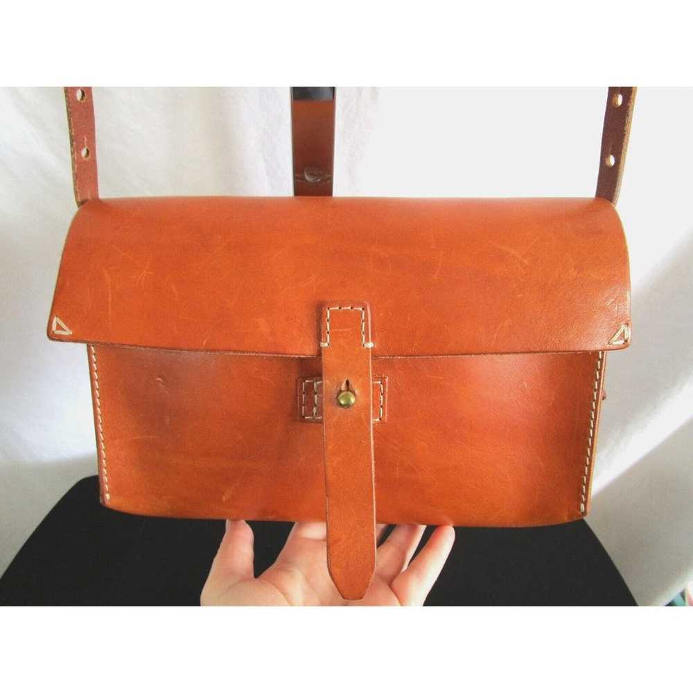 Madewell Dover Medium Size Cognac Brown Leather F… - image 7