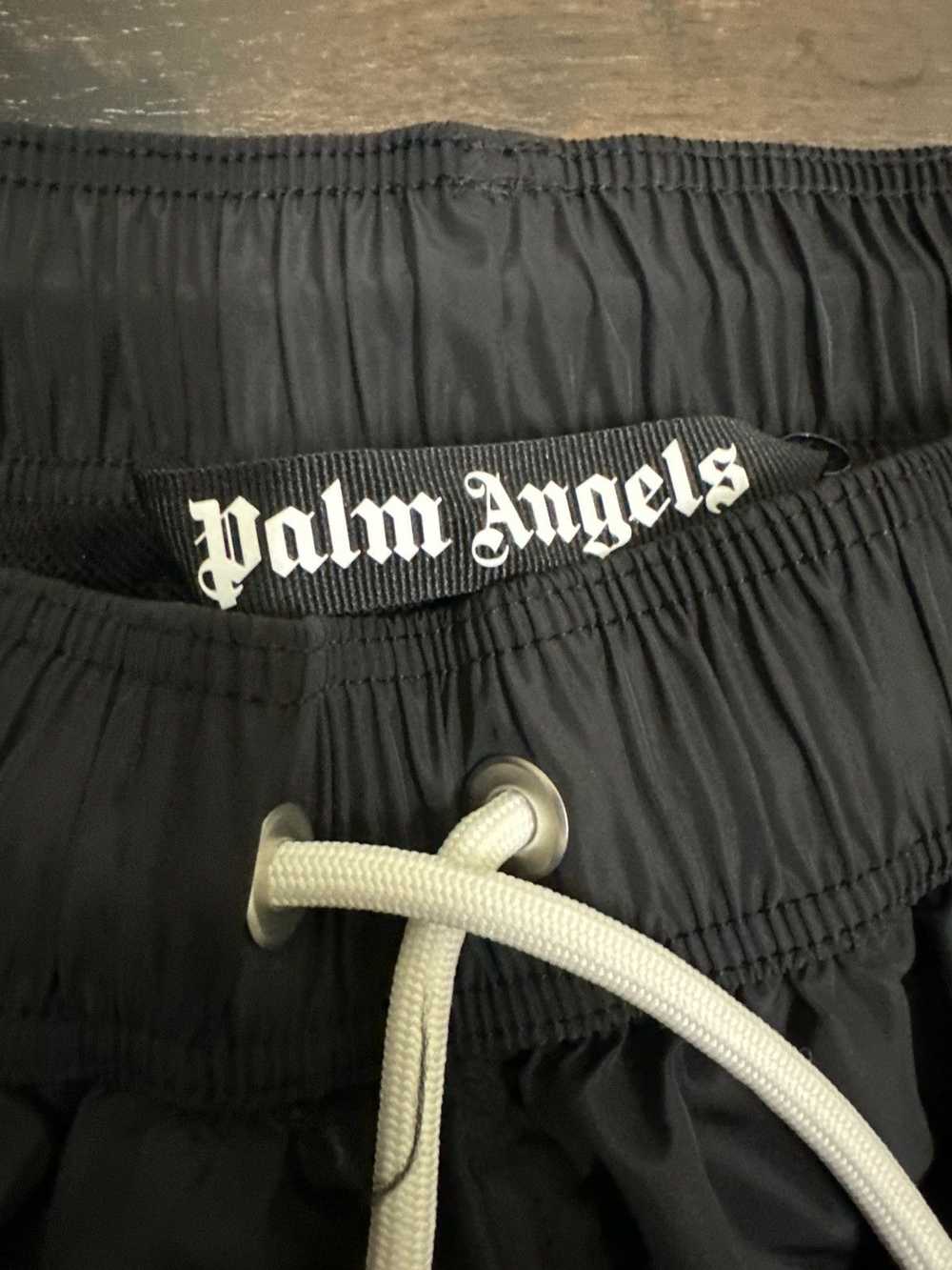 Palm Angels Classic Logo Swimshorts Black White P… - image 6