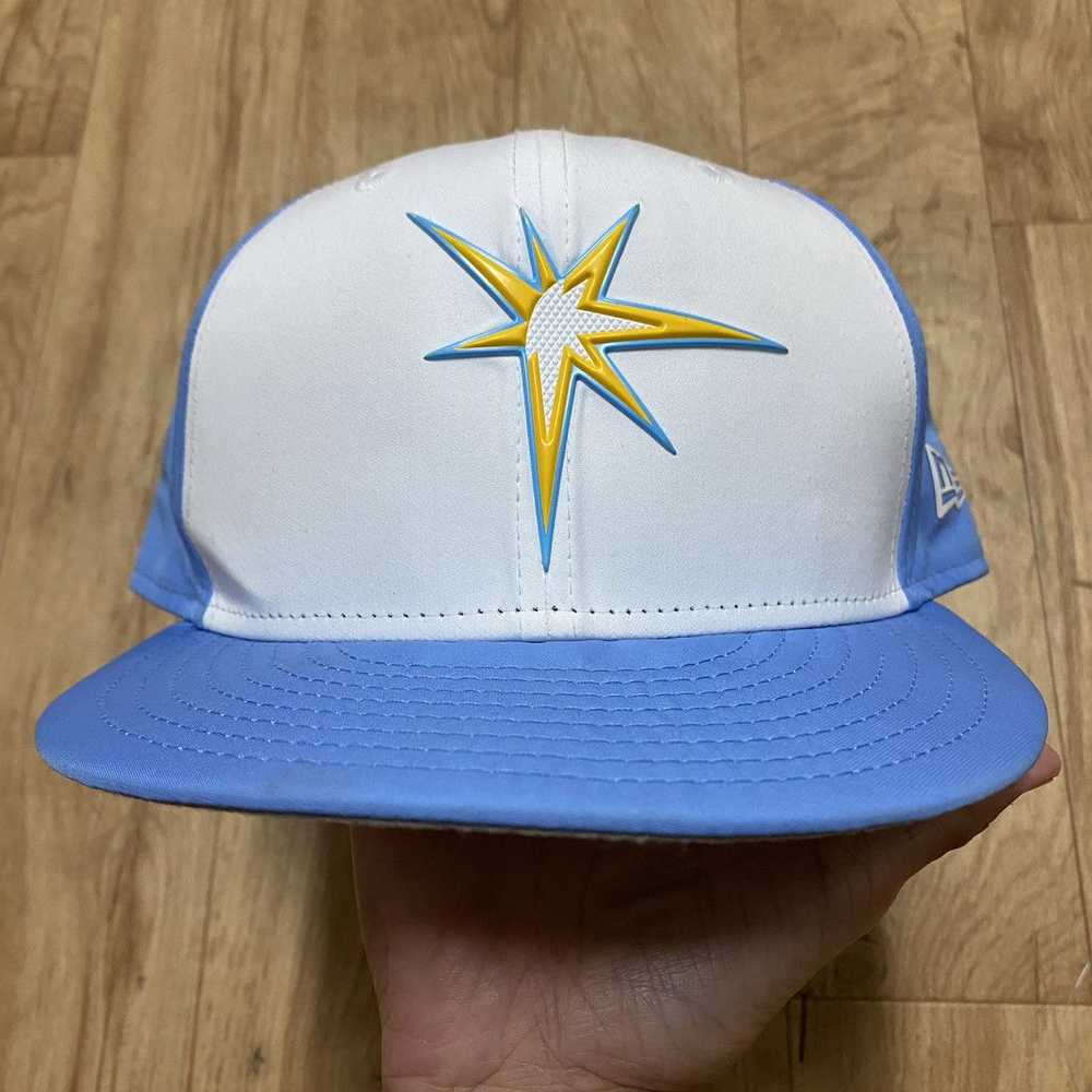 New Era Tampa Bay Rays Hat Cap 7 5/8 Fitted New E… - image 2