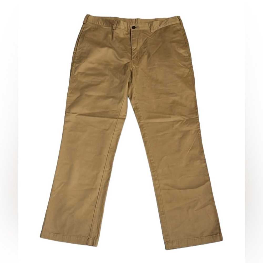 Haggar H26 Chinos Khakis Men’s Size 38x32 Flat Fr… - image 1