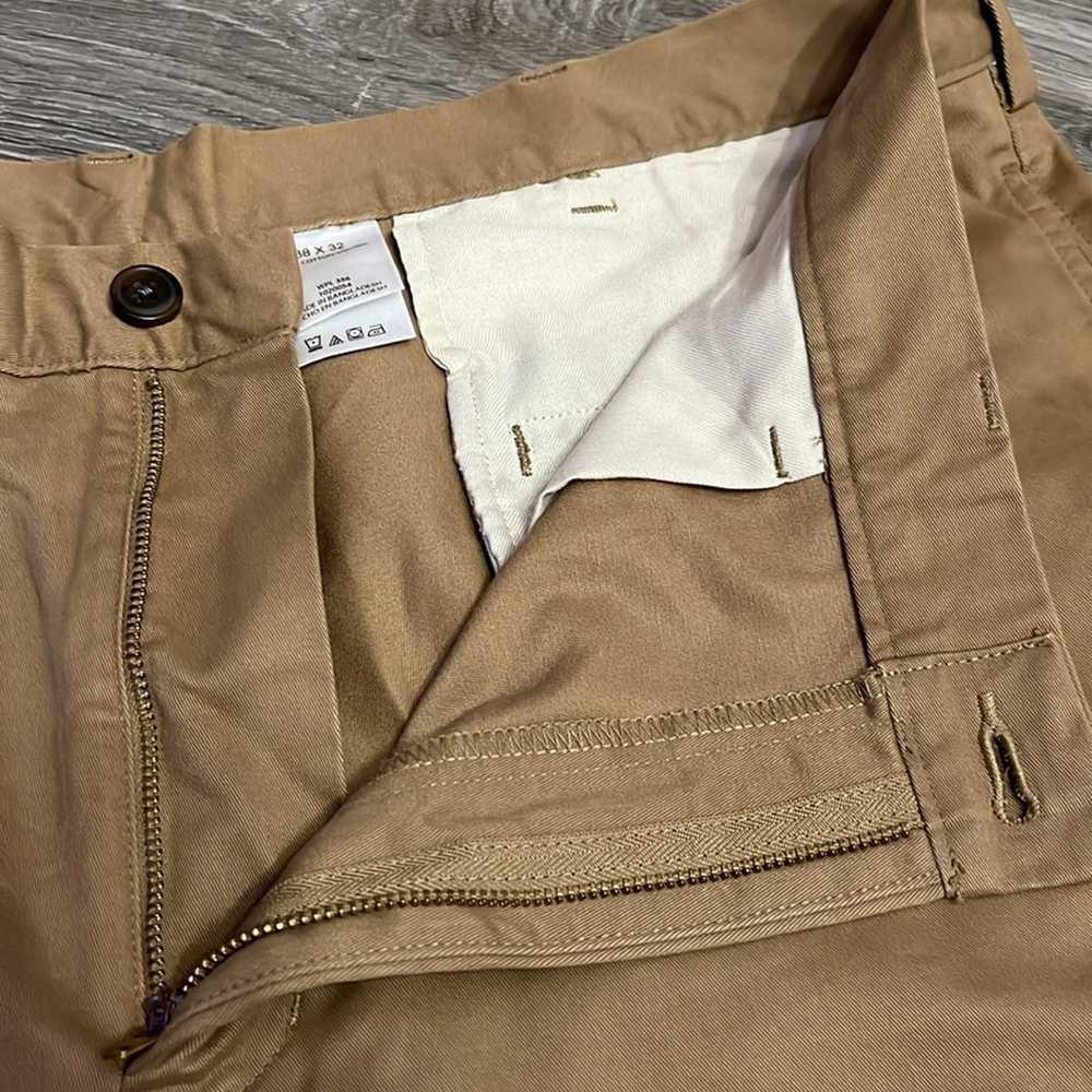 Haggar H26 Chinos Khakis Men’s Size 38x32 Flat Fr… - image 3