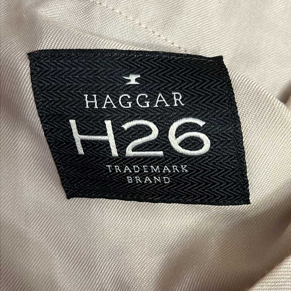 Haggar H26 Chinos Khakis Men’s Size 38x32 Flat Fr… - image 4