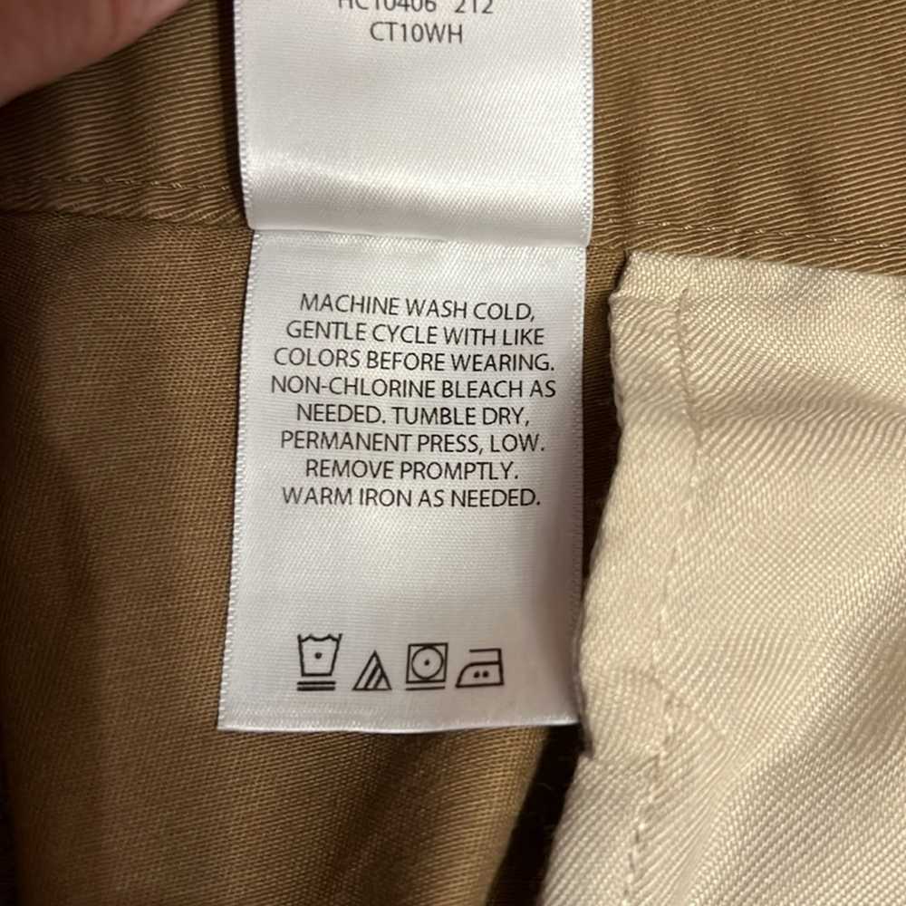 Haggar H26 Chinos Khakis Men’s Size 38x32 Flat Fr… - image 6