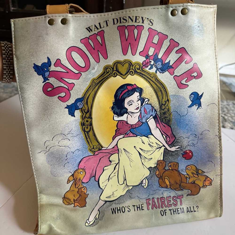 vintage Disney vinyl bag, Snow White - image 1