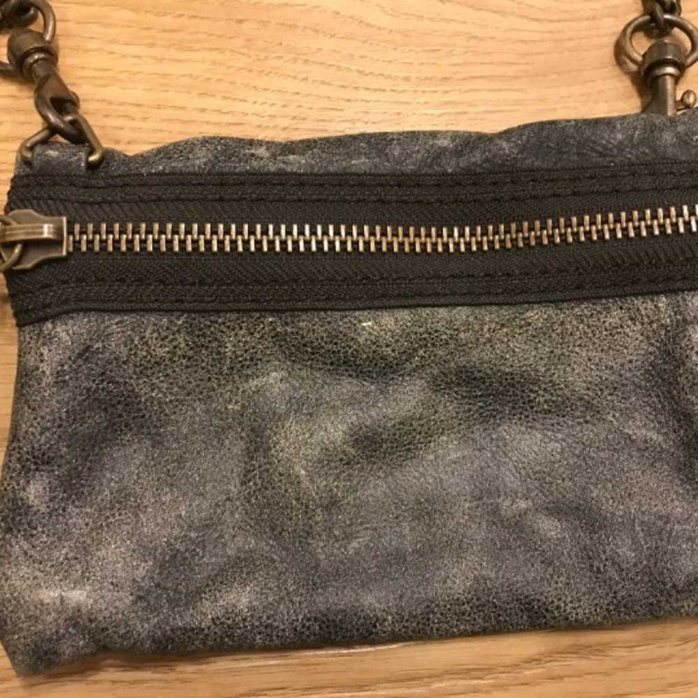 JCrew Vintage Leather Chain Cross Body - image 2