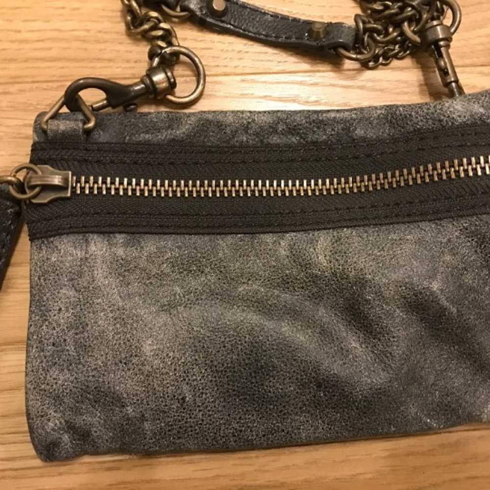 JCrew Vintage Leather Chain Cross Body - image 5