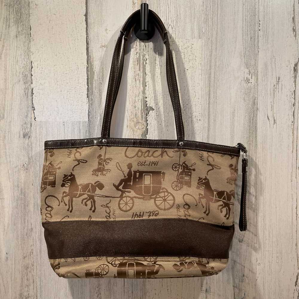 Vintage Coach Handbag - image 1