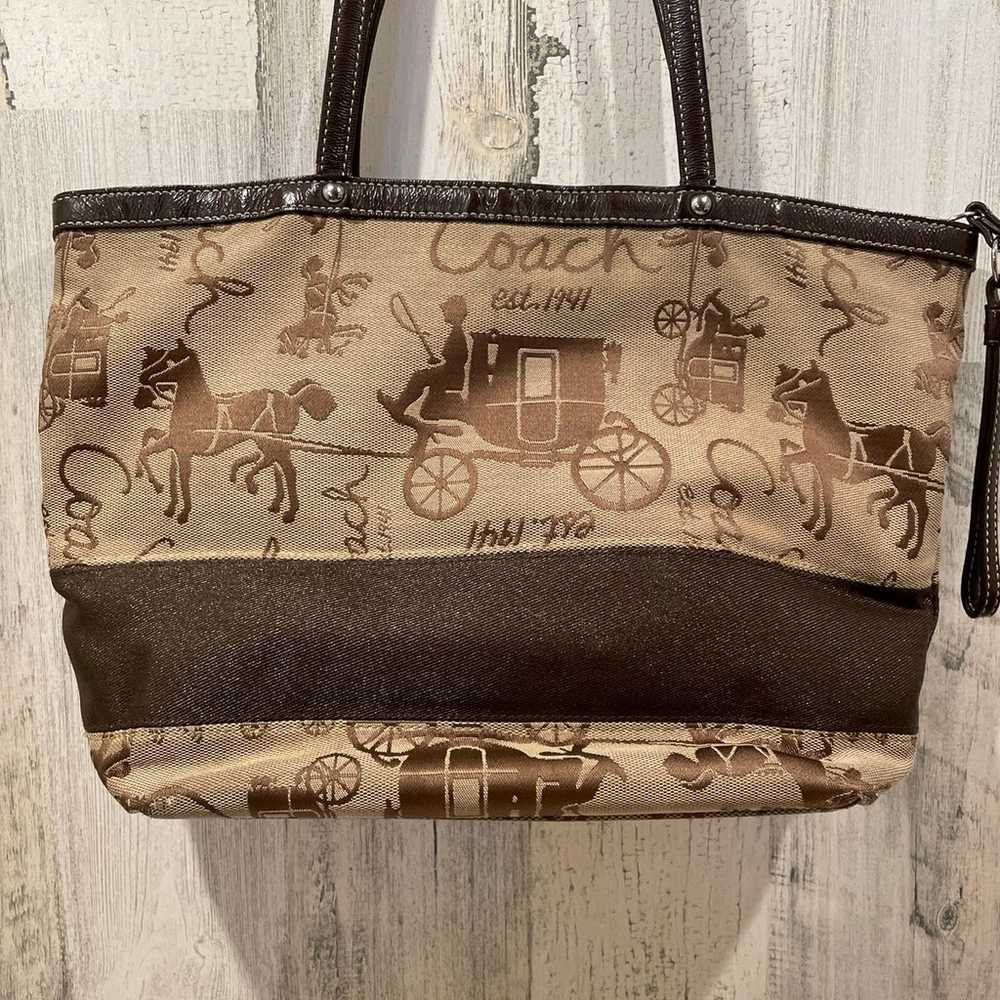 Vintage Coach Handbag - image 2