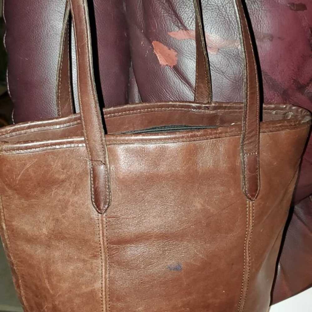 Coach Brown Vintage Tote - image 2