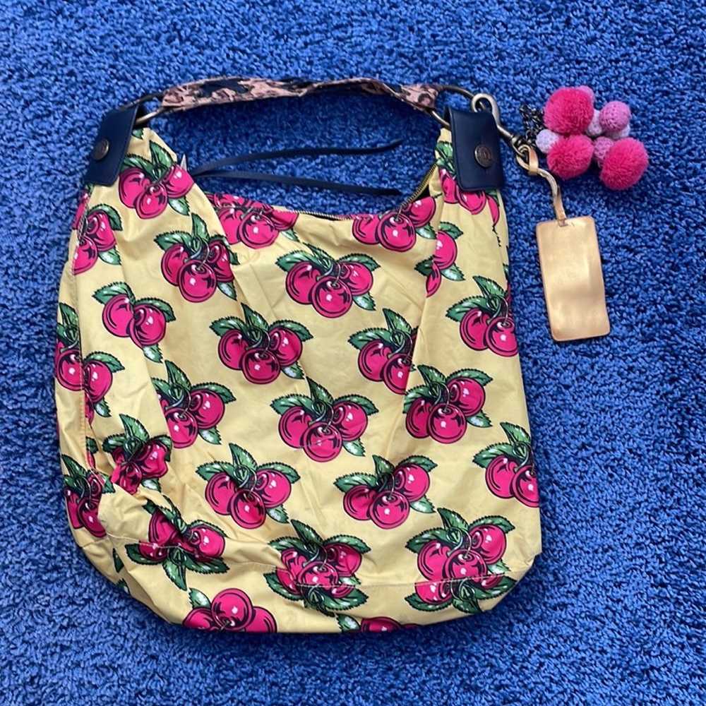 Betsey Johnson Yellow Cherry Tote - image 7