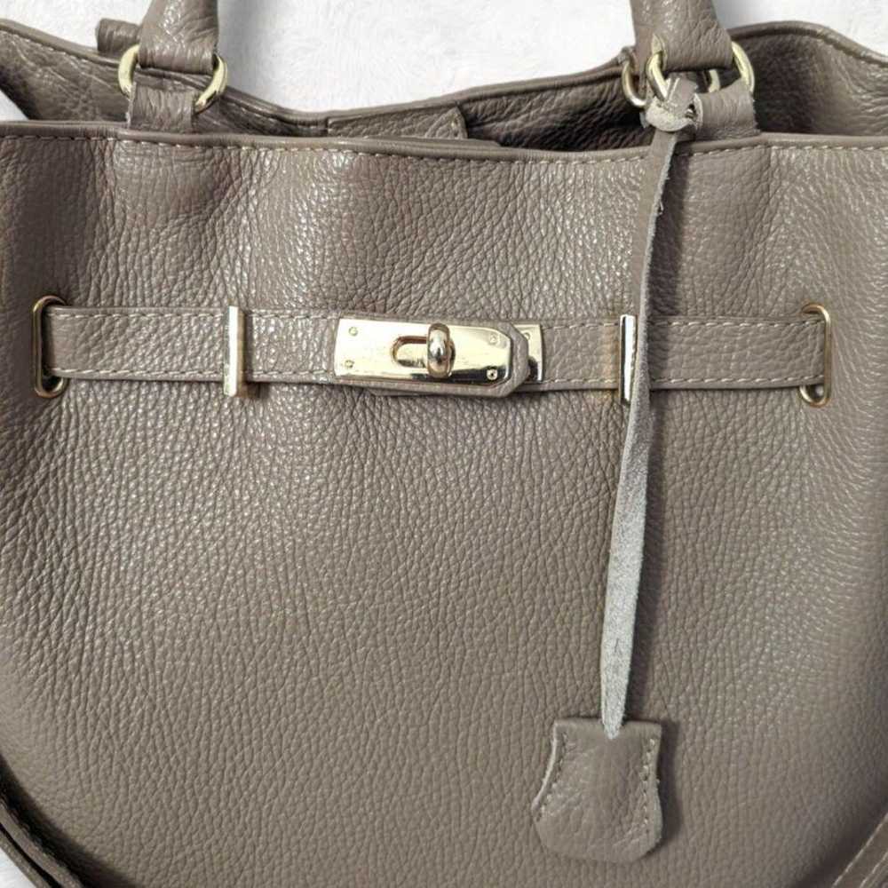 MILOS A4 Handbag Shoulder 2way with Metal Fitting… - image 2